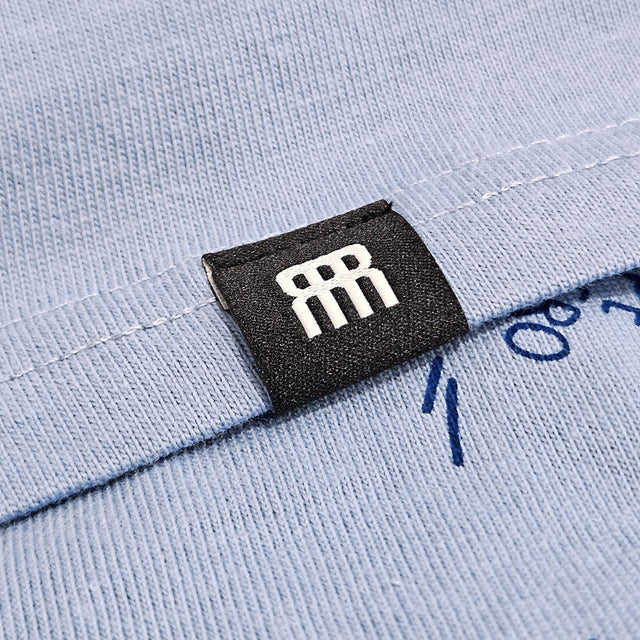 B-WARE OVERSIZED SHIRT CACIO E PEPE BLUE