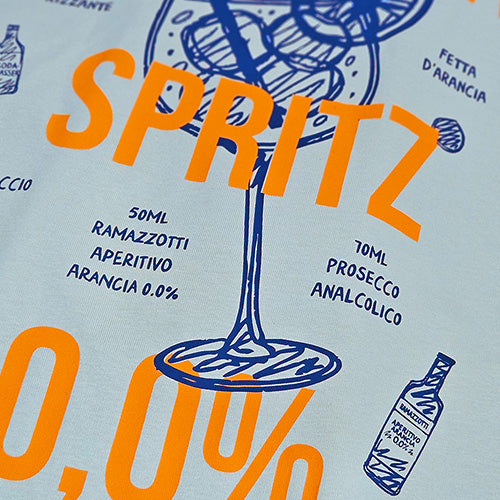 NEW 👉 OVERSIZED SHIRT ARANCIA SPRITZ (BLUE)