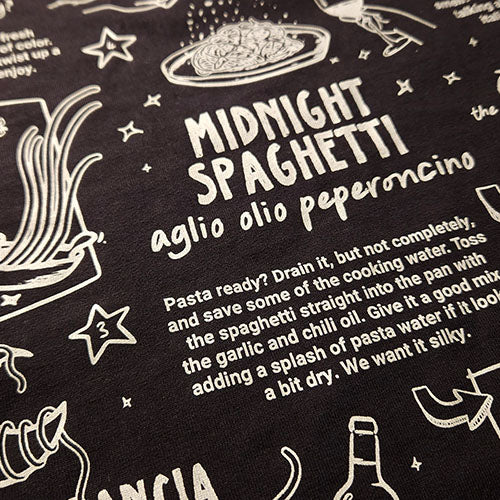 OVERSIZED SHIRT AGLIO OLIO PEPERONCINO BLACK