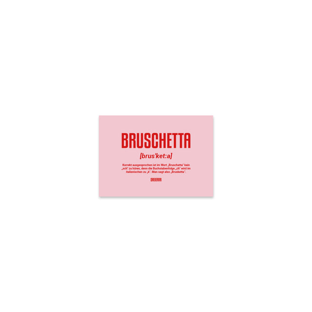 BRUSCHETTA STICKERPACK