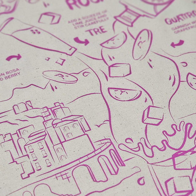 BIO GESCHIRRTUCH MALFY ROSA