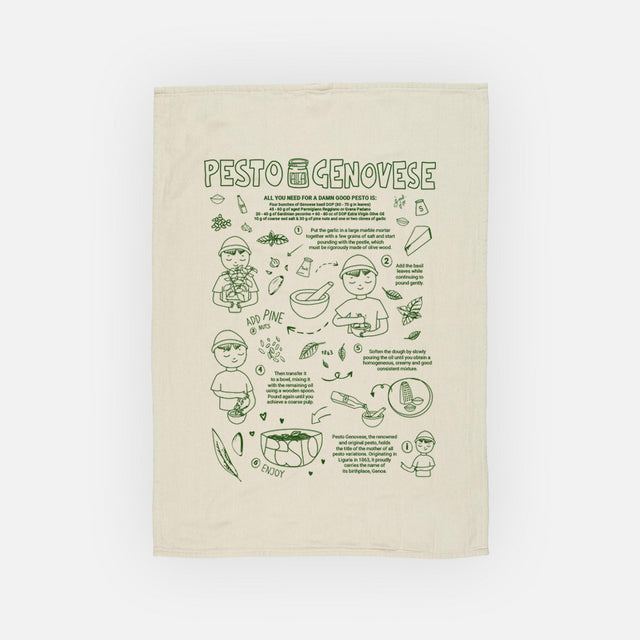 BIO GESCHIRRTUCH PESTO GENOVESE