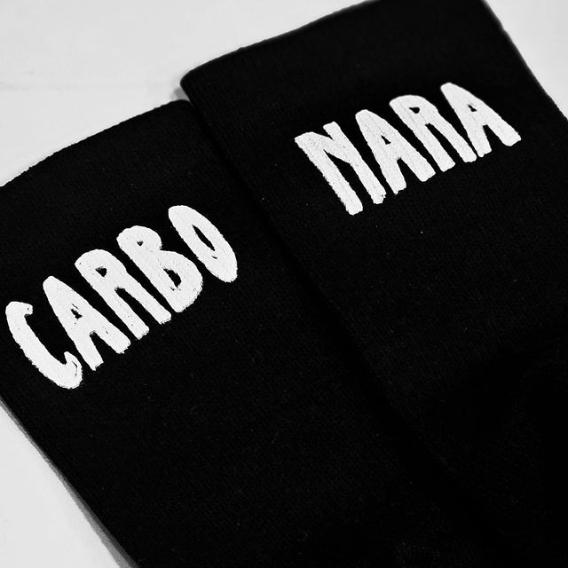 CREW SOCKS "CARBONARA" BLACK