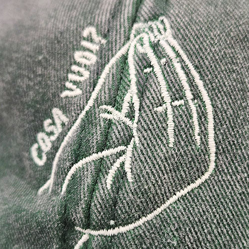 VINTAGE CAP "COSA VUOI" GREEN