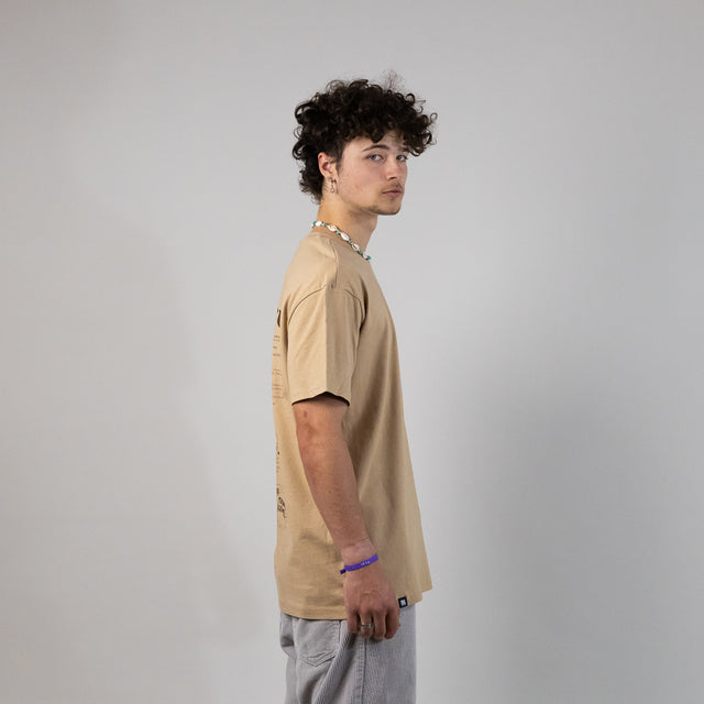 B-WARE OVERSIZED SHIRT TIRAMISU