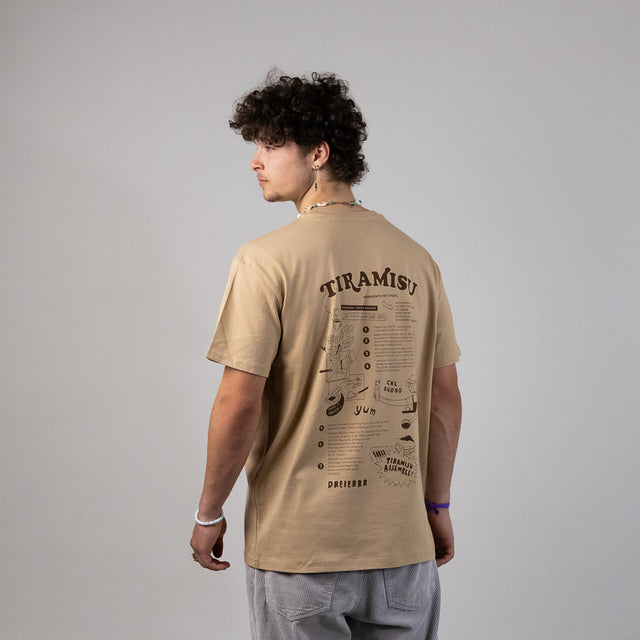 B-WARE OVERSIZED SHIRT TIRAMISU