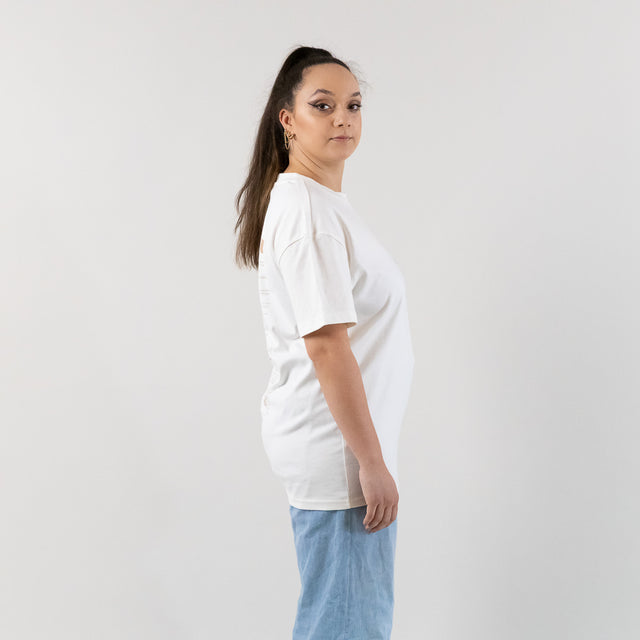 B-WARE OVERSIZED SHIRT TIRAMISU WHITE