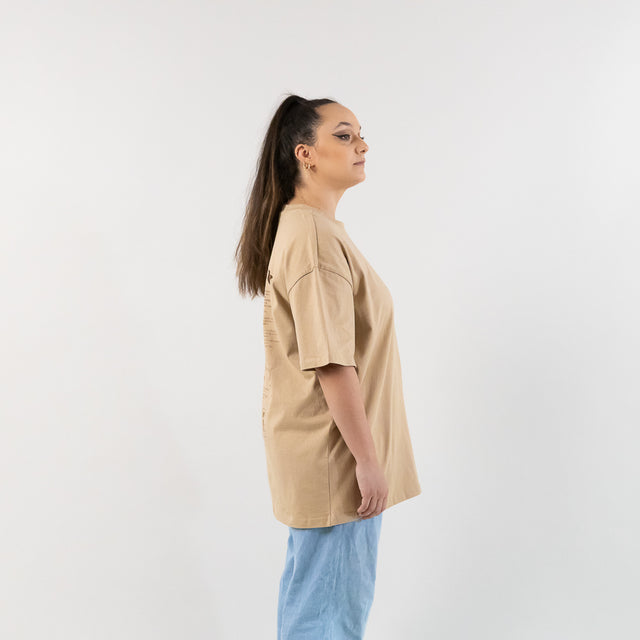 B-WARE OVERSIZED SHIRT TIRAMISU