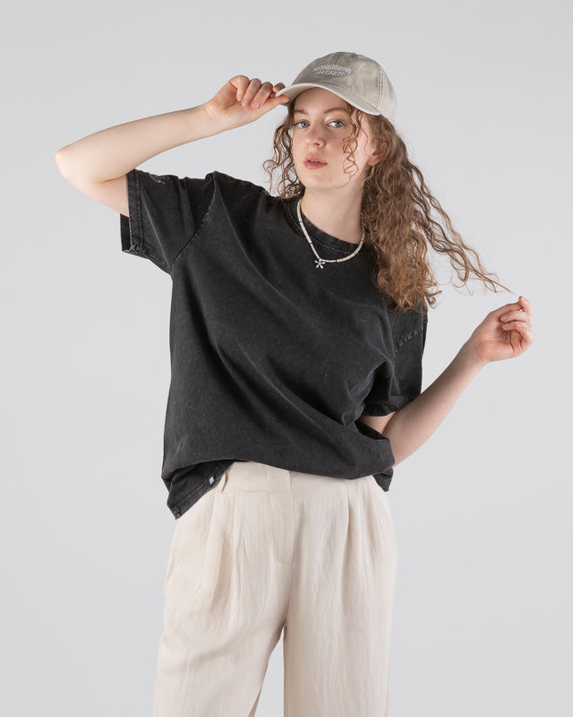 OVERSIZED SHIRT AGLIO OLIO PEPERONCINO BLACK