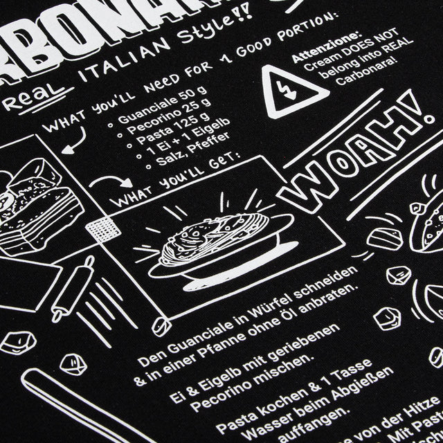 BASIC SHIRT CARBONARA BLACK