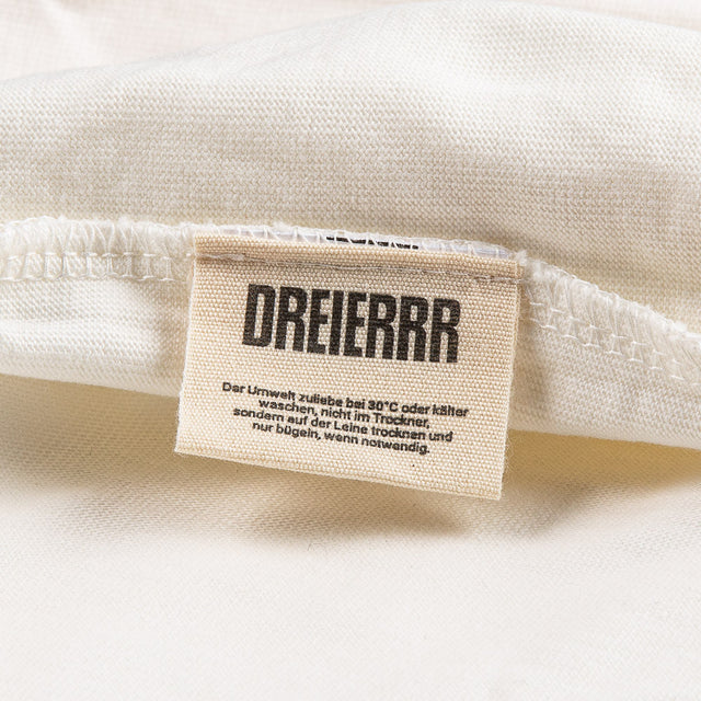 B-WARE OVERSIZED SHIRT TIRAMISU WHITE