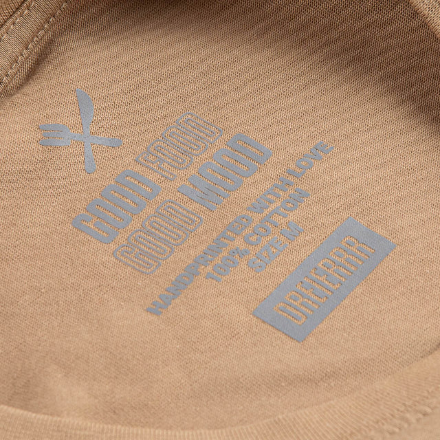 B-WARE OVERSIZED SHIRT TIRAMISU