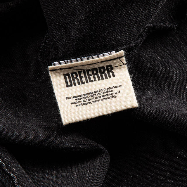 OVERSIZED SHIRT AGLIO OLIO PEPERONCINO BLACK