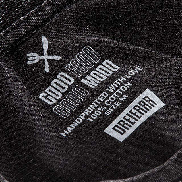 OVERSIZED SHIRT AGLIO OLIO PEPERONCINO BLACK