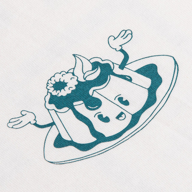 B-WARE OVERSIZED SHIRT PANNA COTTA WHITE