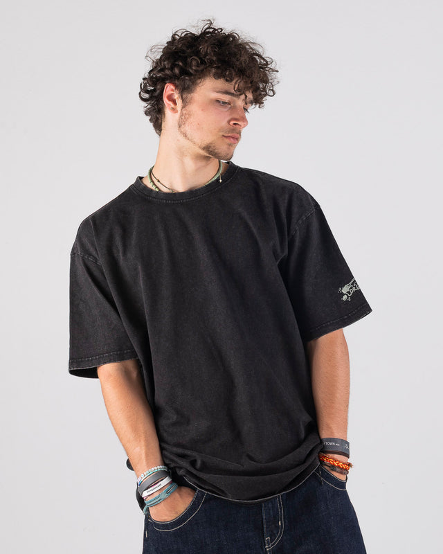 OVERSIZED SHIRT AGLIO OLIO PEPERONCINO BLACK