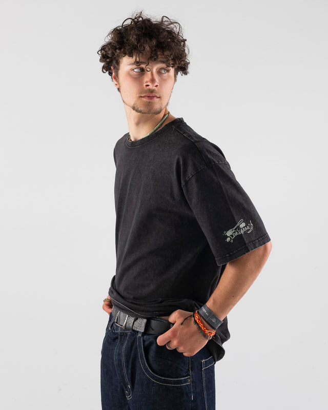 OVERSIZED SHIRT AGLIO OLIO PEPERONCINO BLACK