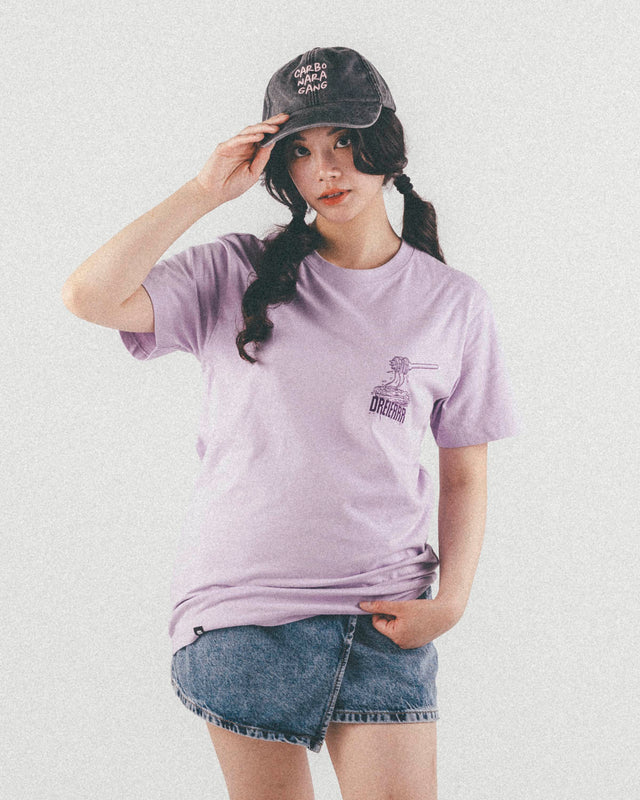 BASIC SHIRT CARBONARA LILA