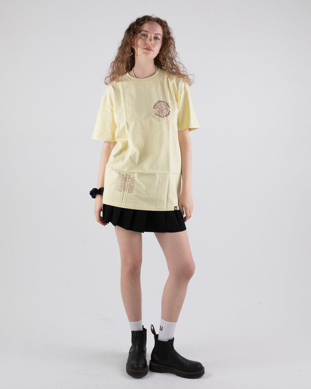 OVERSIZED SHIRT BOLOGNESE YELLOW