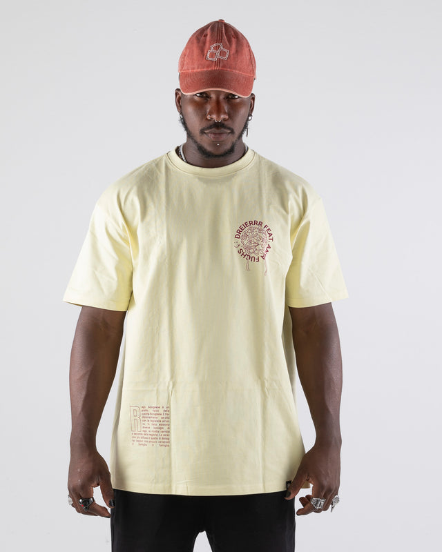 OVERSIZED SHIRT BOLOGNESE YELLOW