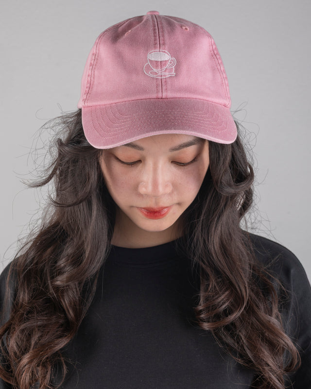 VINTAGE CAP "CAFFÈ" ROSA