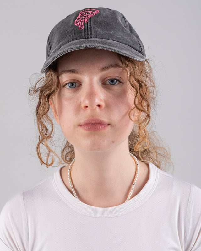 VINTAGE CAP "PIZZA" BLACK