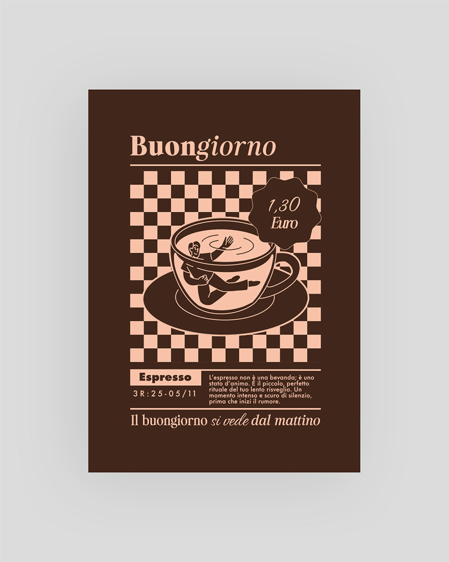 POSTER "BUONGIORNO"