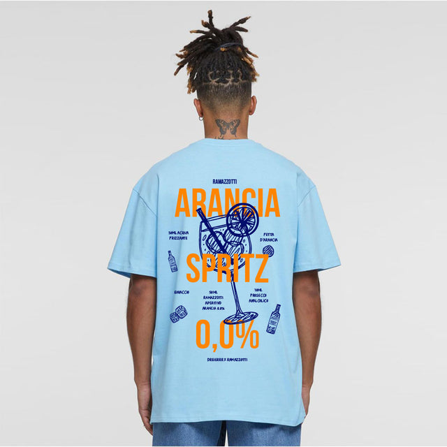 NEW 👉 OVERSIZED SHIRT ARANCIA SPRITZ (BLUE)