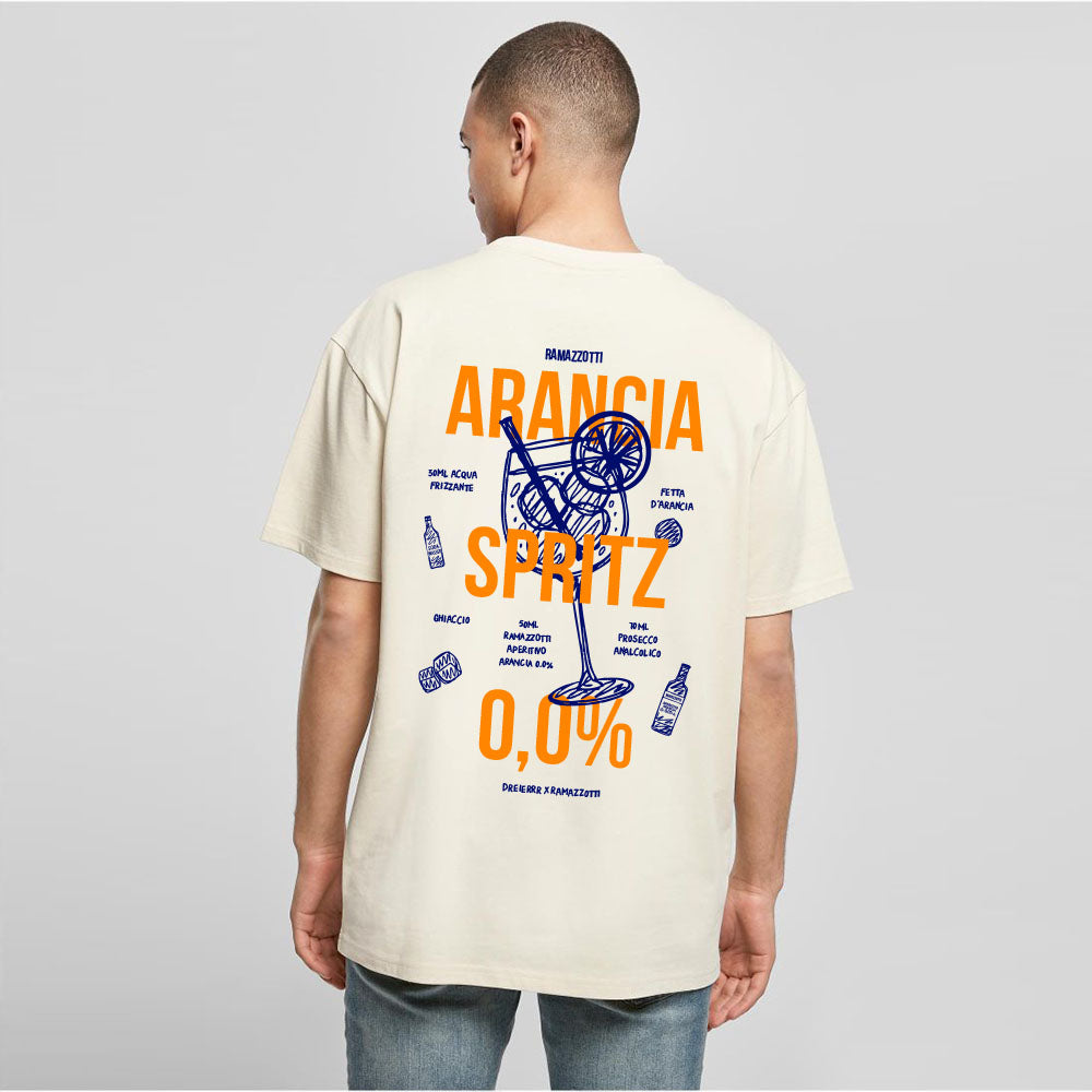 OVERSIZED SHIRT ARANCIA SPRITZ