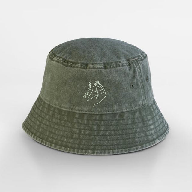 BUCKET HAT "COSA VUOI"