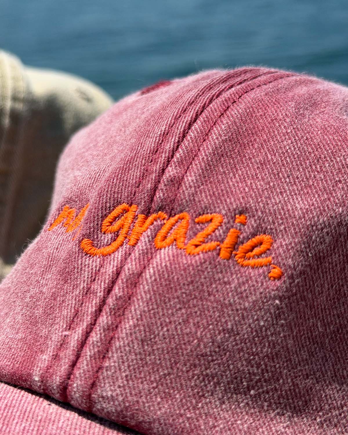 VINTAGE CAP "NO, GRAZIE"