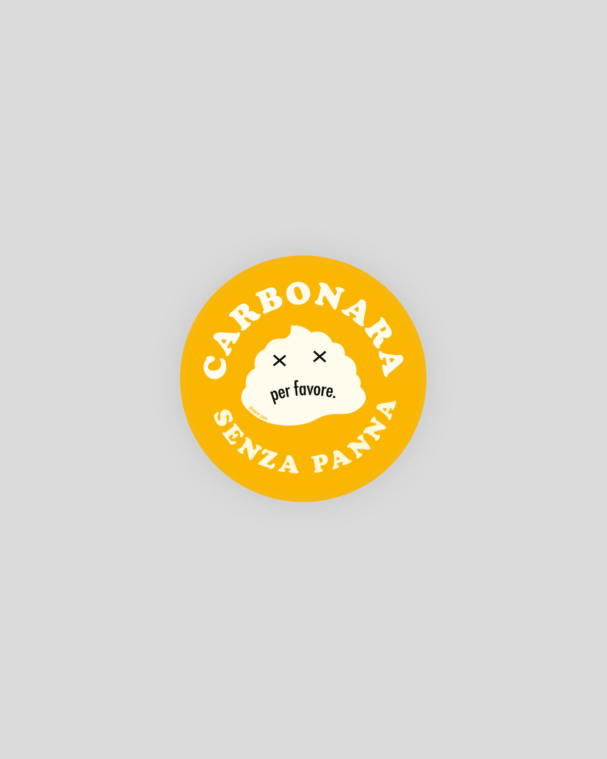 CARBONARA SENZA PANNA STICKERPACK