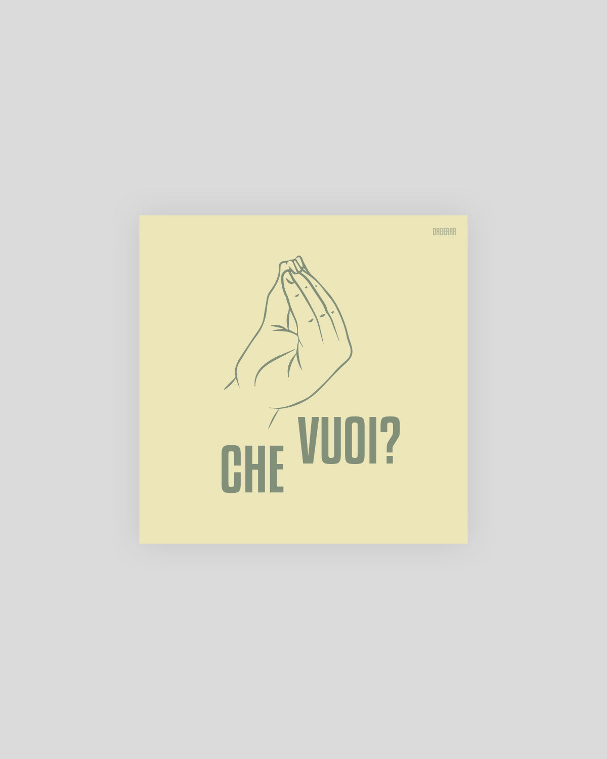 CHE VUOI STICKERPACK 10x10