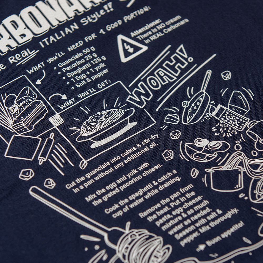 JUTEBEUTEL CARBONARA