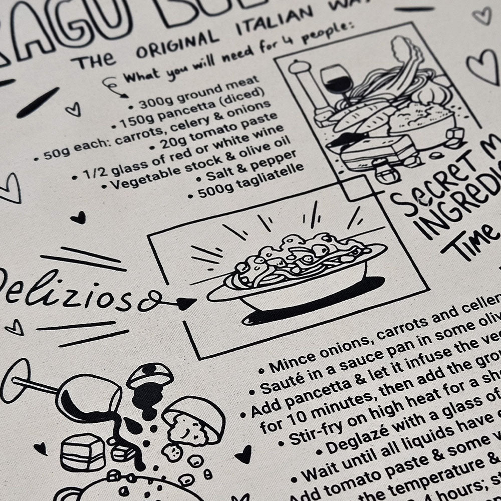 BIO GESCHIRRTUCH BOLOGNESE