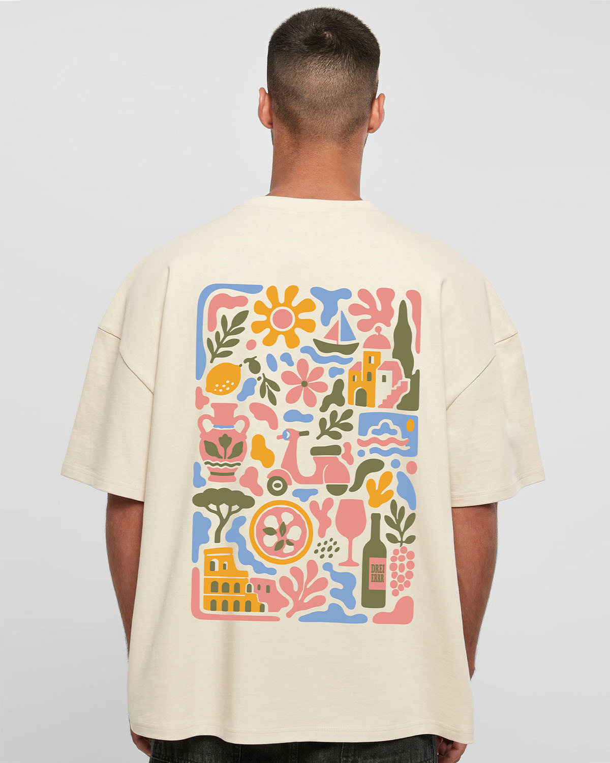 BOX TEE QUATTRO COLORI