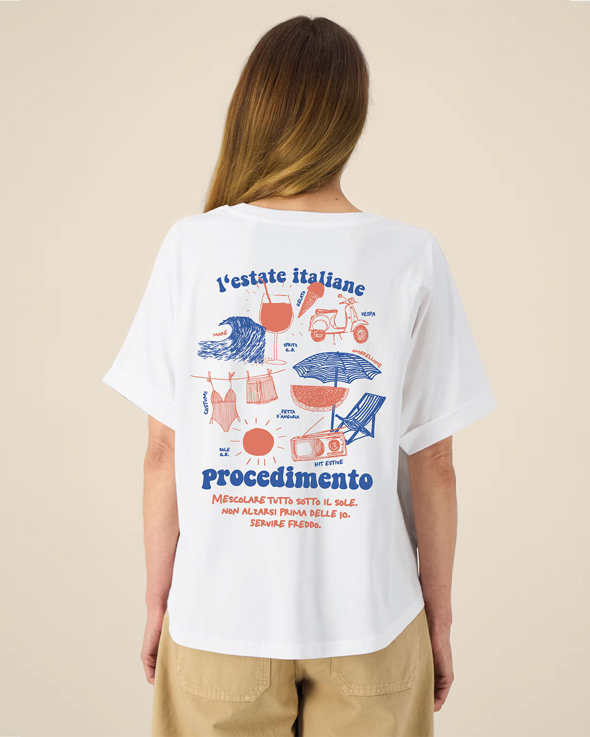 GIRLS SHIRT VACANZE ITALIANE