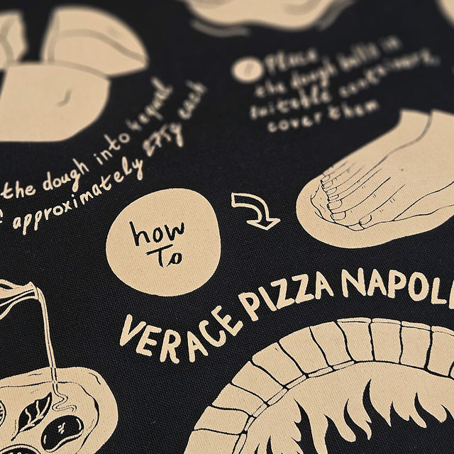 BIO GESCHIRRTUCH PIZZA BLACK