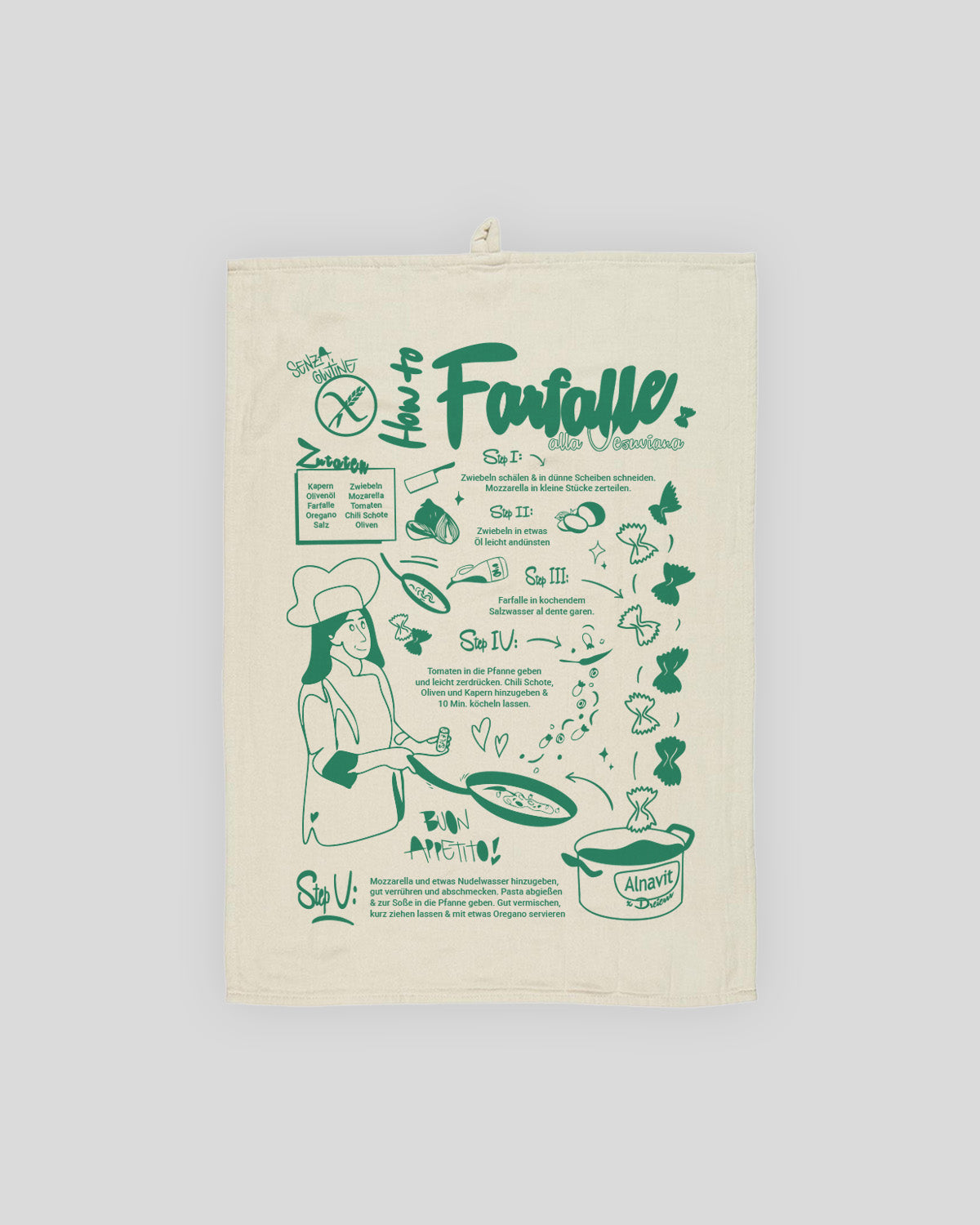 BIO GESCHIRRTUCH SENZA GLUTINE