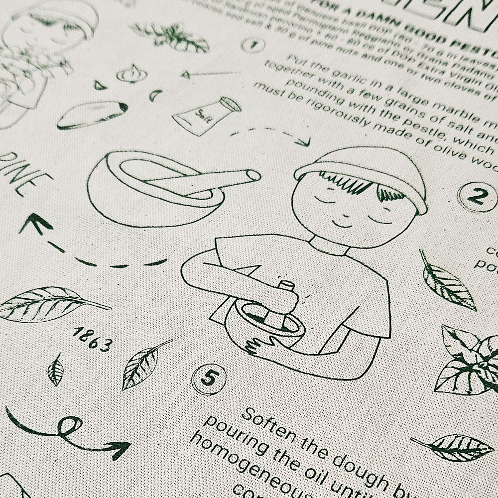 BIO GESCHIRRTUCH PESTO GENOVESE