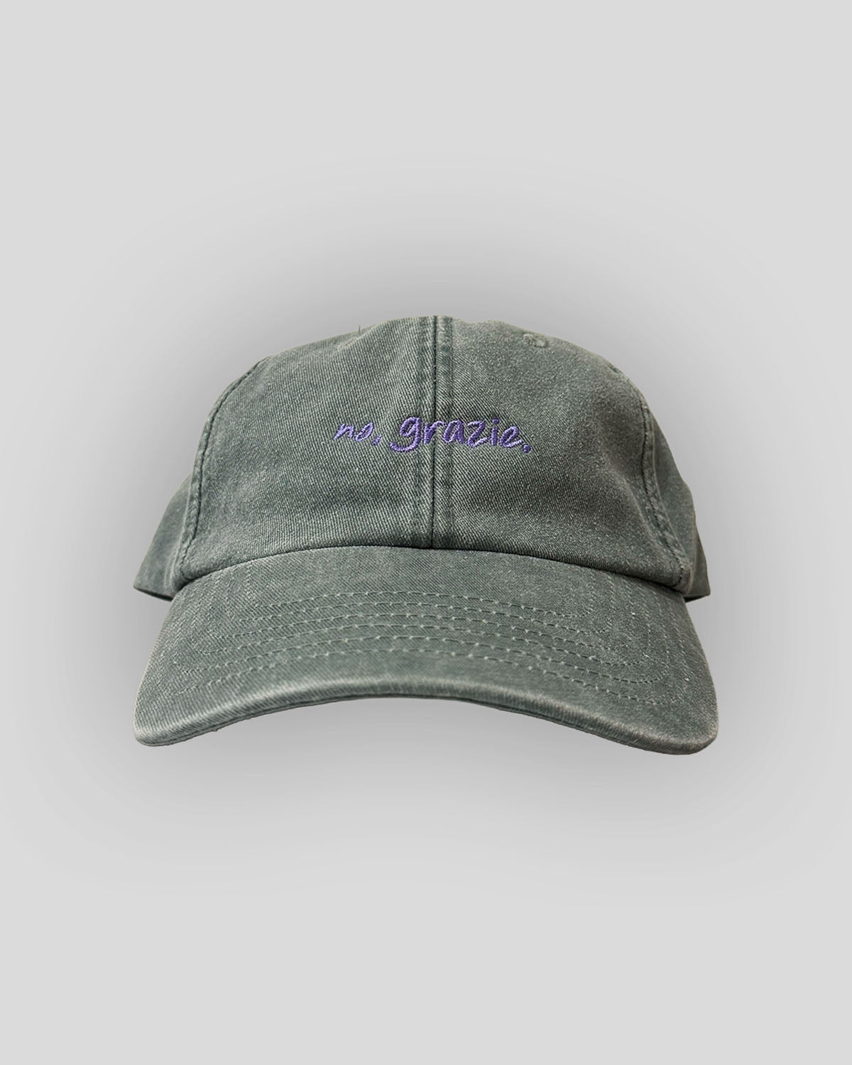 VINTAGE CAP "NO, GRAZIE"