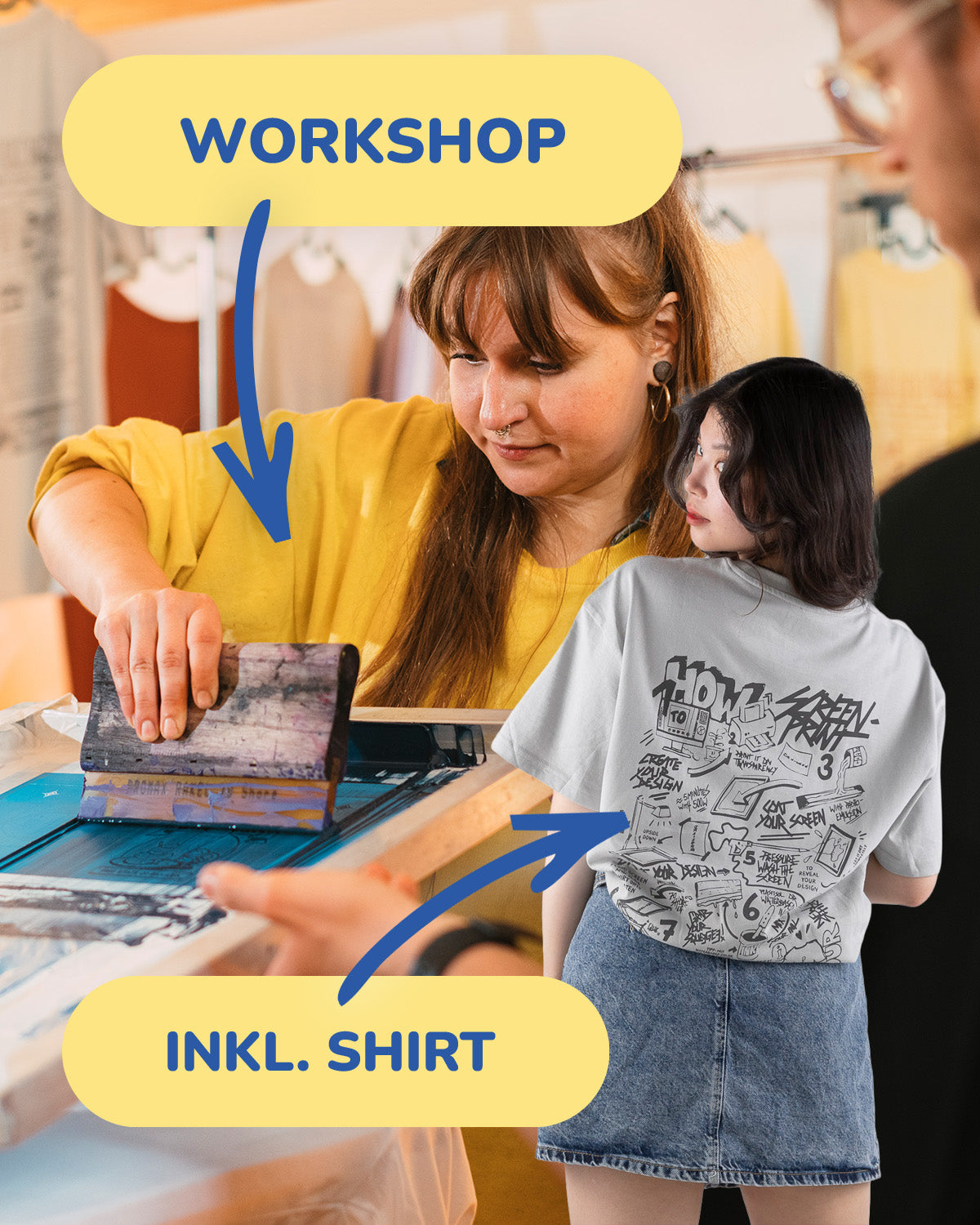 WORKSHOP INKL. T-SHIRT