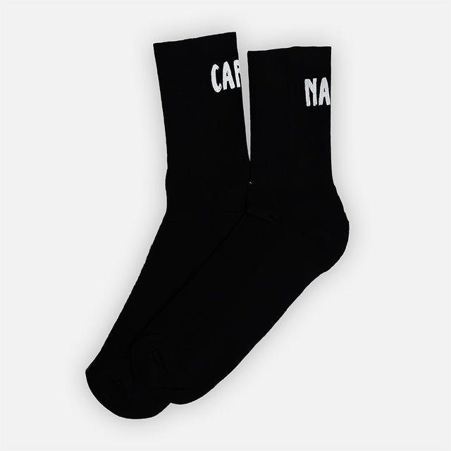 CREW SOCKS "CARBONARA" BLACK