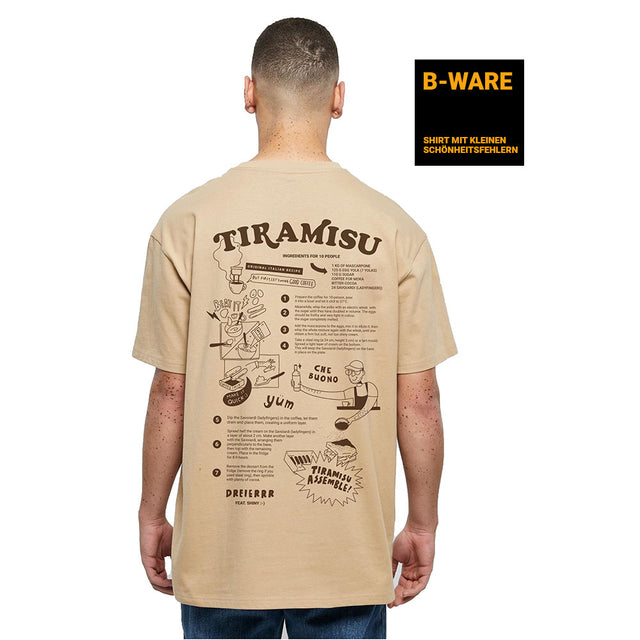 B-WARE OVERSIZED SHIRT TIRAMISU