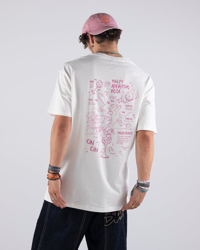 OVERSIZED SHIRT MALFY APERETIVO ROSA