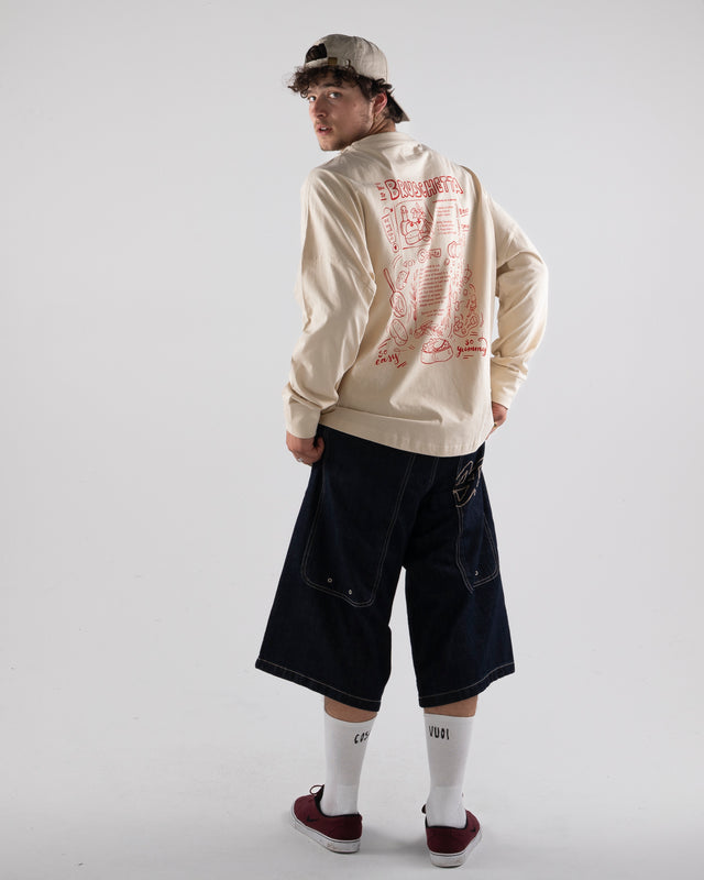 OVERSIZED LONGSLEEVE BRUSCHETTA