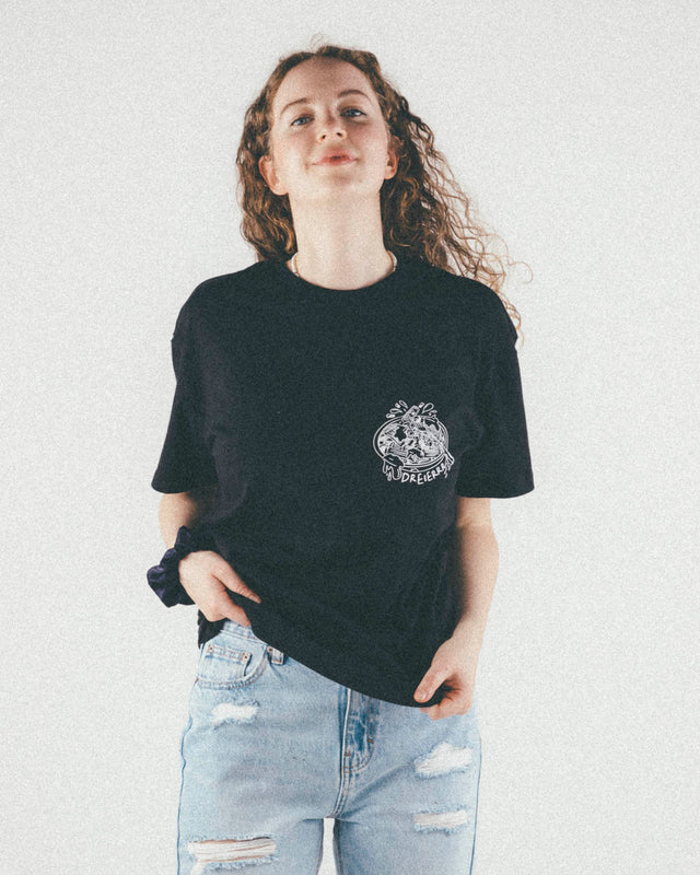 NEW 👉 OVERSIZED SHIRT CARBONARA BLACK