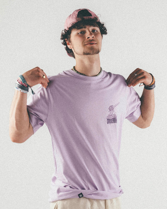 BASIC SHIRT CARBONARA LILA