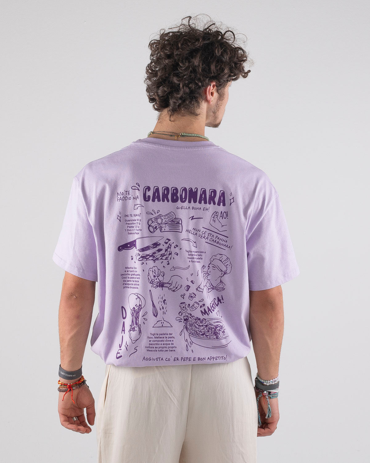 B-WARE OVERSIZED SHIRT CARBONARA ITALIANO