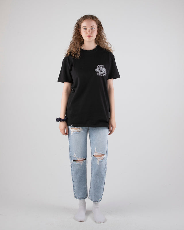 NEW 👉 OVERSIZED SHIRT CARBONARA BLACK